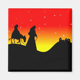 Mary and Joseph Magnet