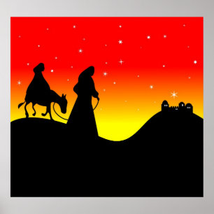 Mary and Joseph Poster