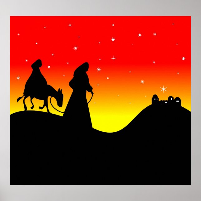 Mary and Joseph Poster (Front)
