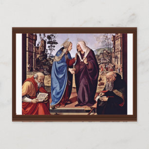 Mary And St. Elizabeth St. Nicholas And St. Anthon Postcard