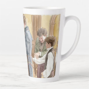 Mary and Tom engagement  "The Other Bennet Sister" Latte Mug