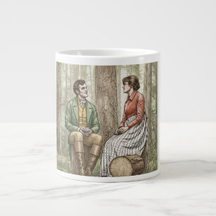 Mary and Tom in "The Other Bennet Sister" Large Coffee Mug