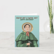 Mary Anning You're Not A Fossil Birthday