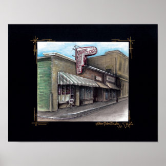 mary-ann's cafe poster