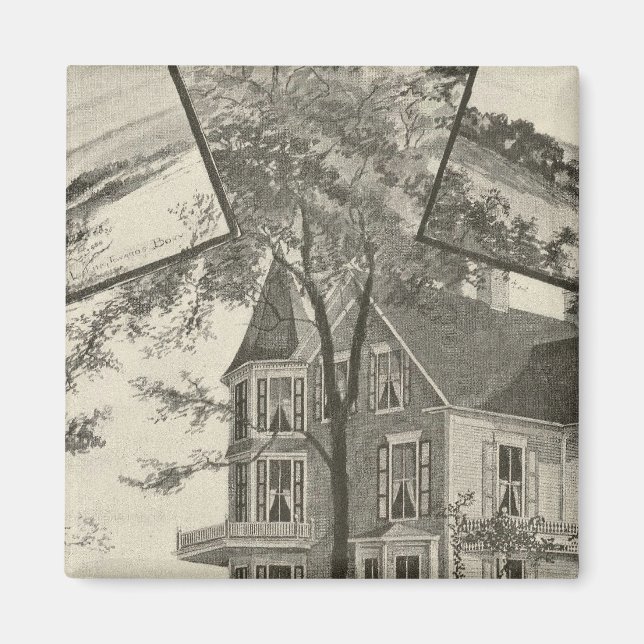 Mary Baker Eddy residence Magnet (Front)
