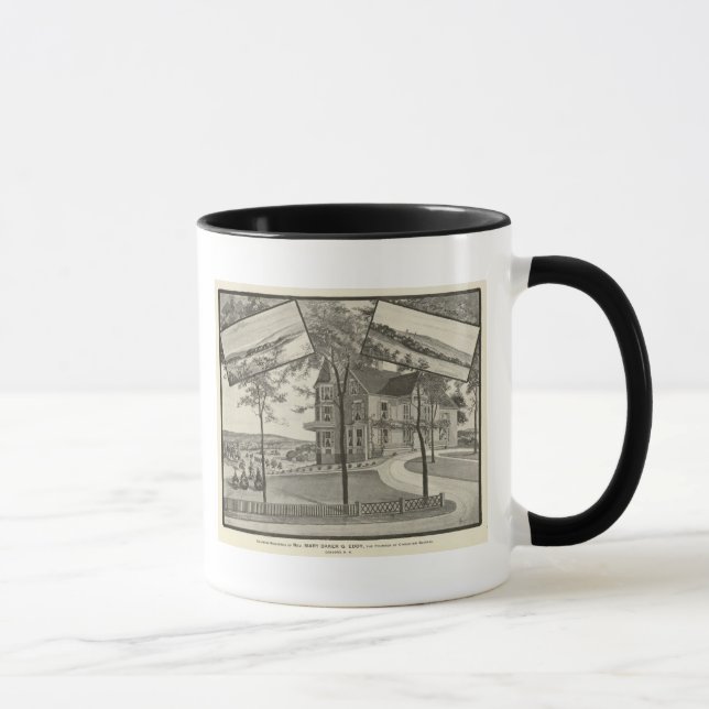 Mary Baker Eddy residence Mug (Right)