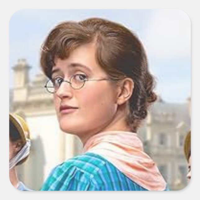 Mary Bennet  Square Sticker (Front)