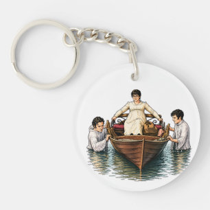 Mary Bennet's Ultimate Boat Ride Key Ring