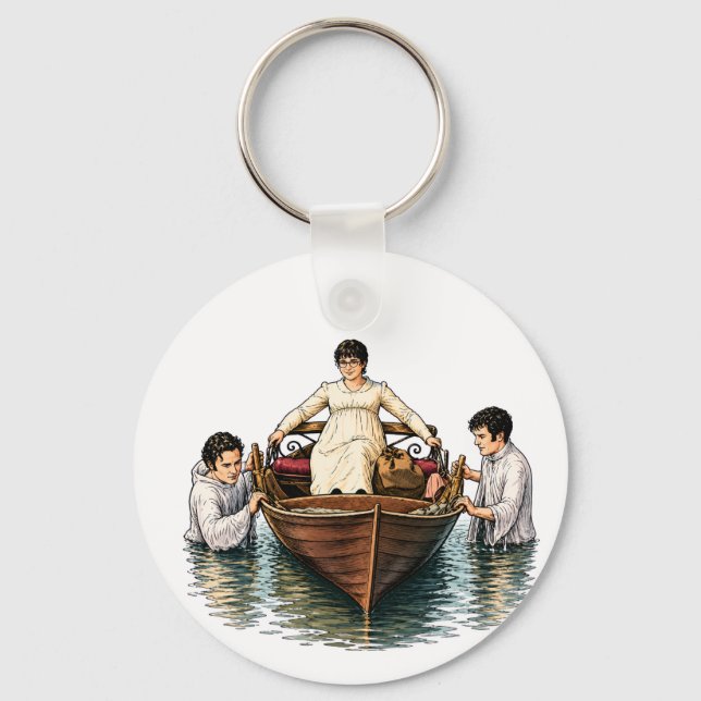 Mary Bennet's Ultimate Boat Ride  Key Ring (Front)