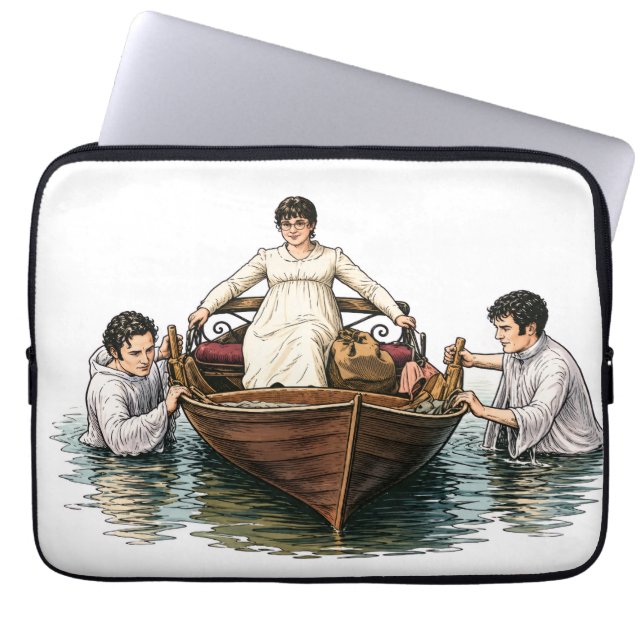 Mary Bennet's Ultimate Boat Ride  Laptop Sleeve (Front)