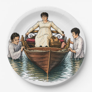 Mary Bennet's ultimate boat ride Paper Plate