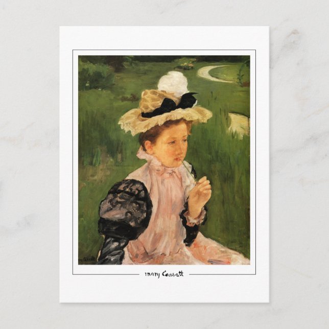 Mary Cassatt #92- - Fine Art Postcard (Front)