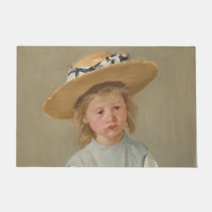 Mary Cassatt - Child in a Straw Hat Doormat