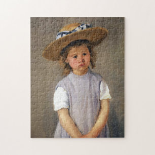 Mary Cassatt "Child in a Straw Hat" Jigsaw Puzzle