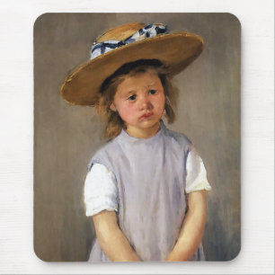 Mary Cassatt "Child in a Straw Hat" Mouse Pad