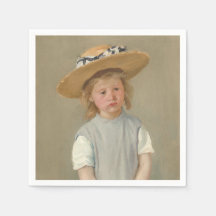 Mary Cassatt - Child in a Straw Hat