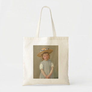 Mary Cassatt - Child in a Straw Hat Tote Bag