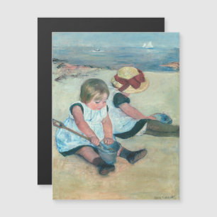 Mary Cassatt - Children Playing on the Beach