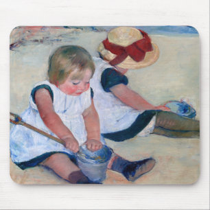 Mary Cassatt Children Playing on the Beach 1884  Mouse Pad