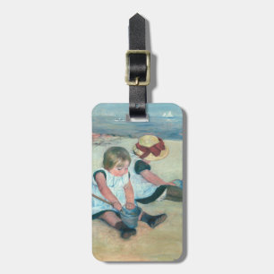 Mary Cassatt - Children Playing on the Beach Luggage Tag