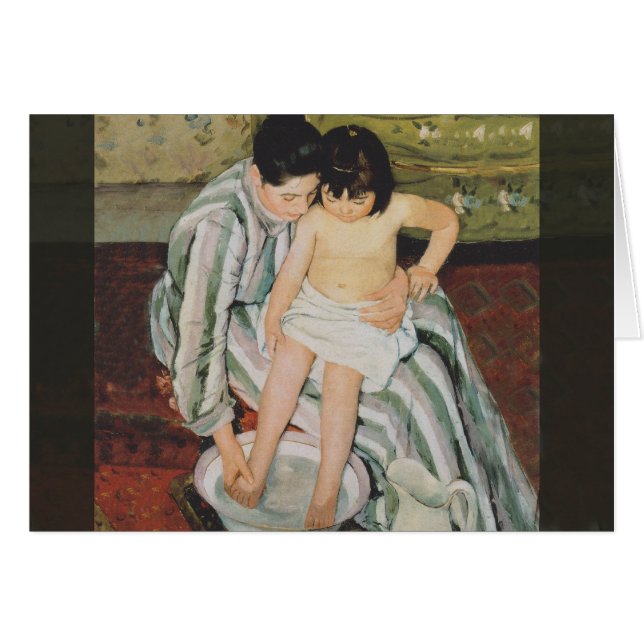 Mary Cassatt impressionist art masterpiece (Front Horizontal)