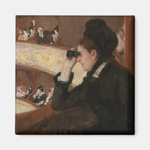 Mary Cassatt - In the Loge Magnet