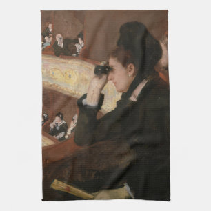 Mary Cassatt - In the Loge Tea Towel
