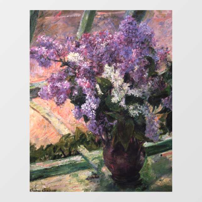 Mary Cassatt - Lilacs in a Window (Sheet)