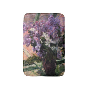Mary Cassatt - Lilacs in a Window Bath Mat