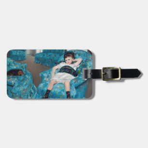 Mary Cassatt - Little Girl in a Blue Armchair Luggage Tag