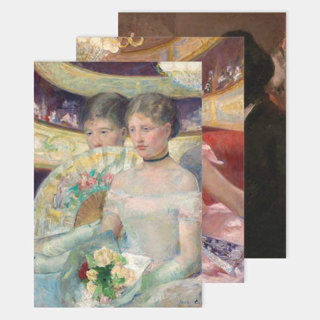 Mary Cassatt - Masterpieces Opera Selection Wrapping Paper Sheet (Creator Uploaded)