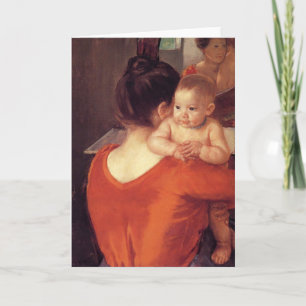 Mary Cassatt Painting Card