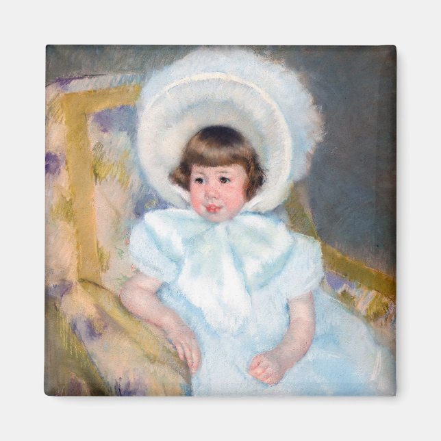 Mary Cassatt - Portrait Louise-Aurore Villeboeuf Magnet (Front)