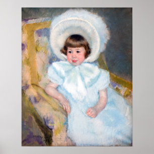 Mary Cassatt - Portrait Louise-Aurore Villeboeuf Poster