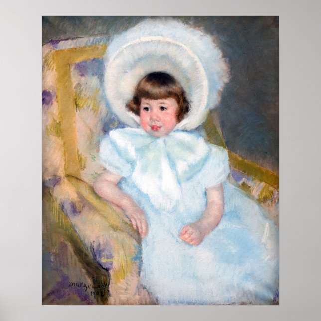 Mary Cassatt - Portrait Louise-Aurore Villeboeuf Poster (Front)