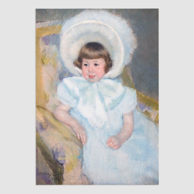 Mary Cassatt - Portrait Louise-Aurore Villeboeuf Tissue Paper (Creator Uploaded)