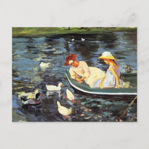 Mary Cassatt. Summertime Postcard