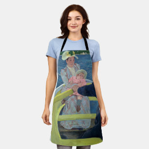 Mary Cassatt - The Boating Party Apron