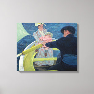 Mary Cassatt - The Boating Party Canvas Print