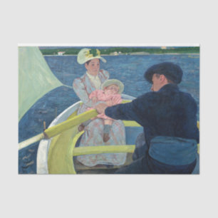 Mary Cassatt - The Boating Party Tissue Paper