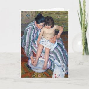 Mary Cassatt - The Child's Bath / The Bath Card