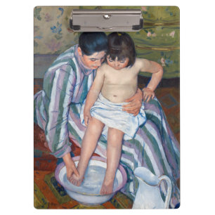Mary Cassatt - The Child's Bath / The Bath Clipboard