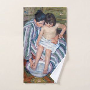 Mary Cassatt - The Child's Bath / The Bath Towel Set