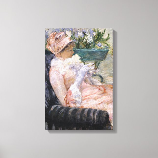 Mary Cassatt - The Cup of Tea Canvas Print (Front)