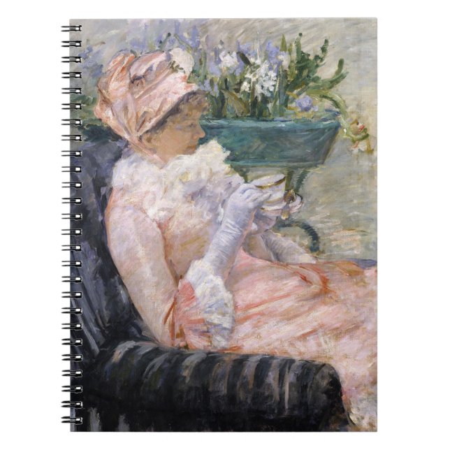 Mary Cassatt - The Cup of Tea Notebook (Front)