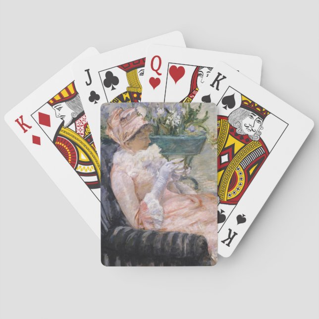 Mary Cassatt - The Cup of Tea Playing Cards (Back)