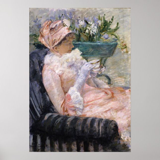 Mary Cassatt - The Cup of Tea Poster (Front)