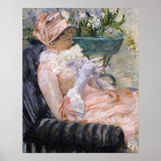Mary Cassatt - The Cup of Tea Poster (Front)