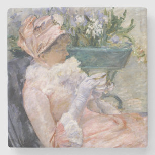 Mary Cassatt - The Cup of Tea Stone Coaster