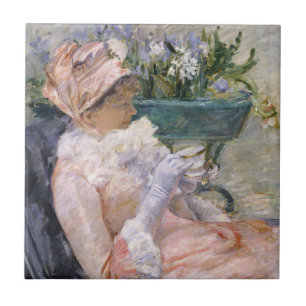 Mary Cassatt - The Cup of Tea Tile
